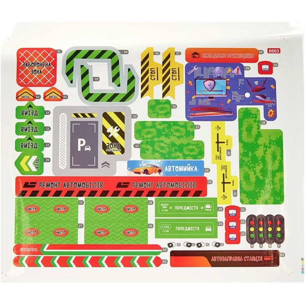 Ігровий набір ZIPP Toys Dino Автотрек-міська розв'язка. електричний, 8 машинок (532.01.29) - Pampik - 15