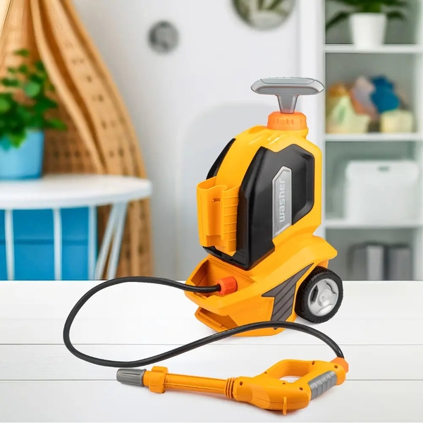 Іграшковий інструмент OTAMANKO Майстерко: портативна автомийка, жовтий (532.01.49) - Pampik - 4