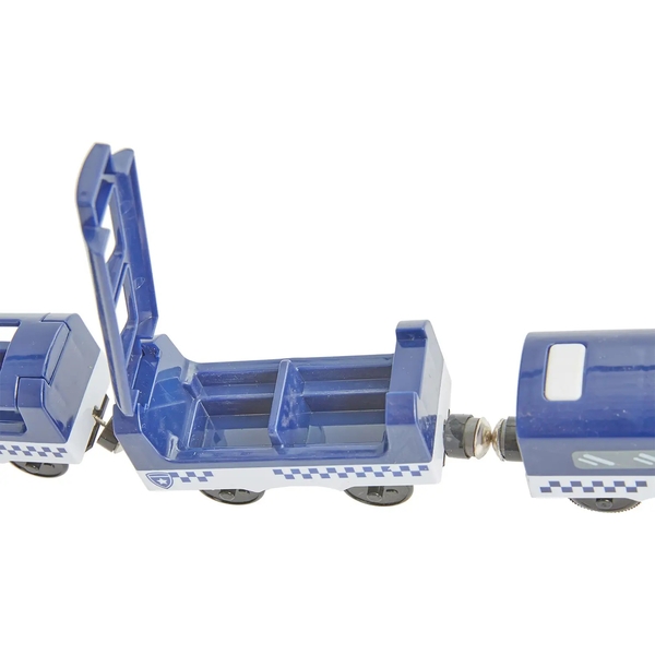 Ігровий набір ZIPP Toys Міський експрес, 104 деталі, синій (532.01.10) - Pampik - 4