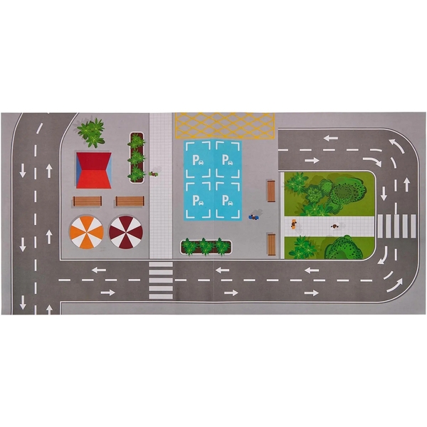 Игровой набор ZIPP Toys Dino Автотрек-серпантин, электрический, 6 машинок (532.01.25) - Pampik - 12