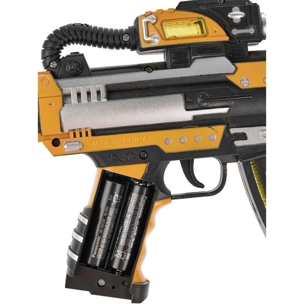 Автомат світлозвуковий ZIPP Toys Зброя майбутнього, жовтий (0532.01.23) - Pampik - 6