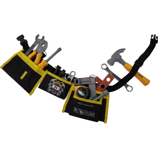 Іграшковий інструмент OTAMANKO Майстерко: пояс із інструментами, жовтий (532.01.47) - Pampik