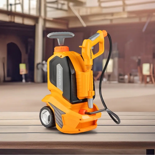 Іграшковий інструмент OTAMANKO Майстерко: портативна автомийка, жовтий (532.01.49) - Pampik - 7