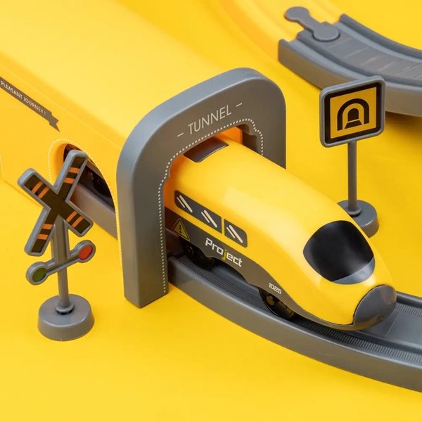 Игровой набор OTAMANKO Странствующий Экспресс, 92 детали, желтый (532.01.32) - Pampik - 3