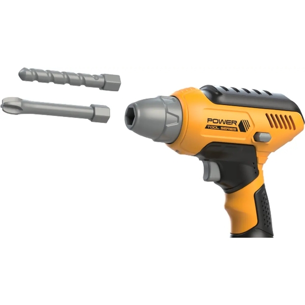 Игрушечный инструмент OTAMANKO Майстерко: шуруповерт, желтый (532.01.45) - Pampik - 3