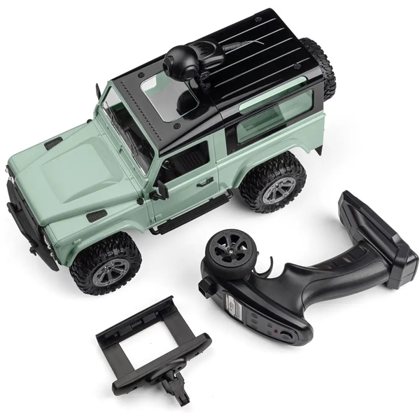 Машинка на радиоуправлении OTAMANKO 4x4 Полноприводный внедорожник с камерой, зеленый (532.01.41) - Pampik - 2