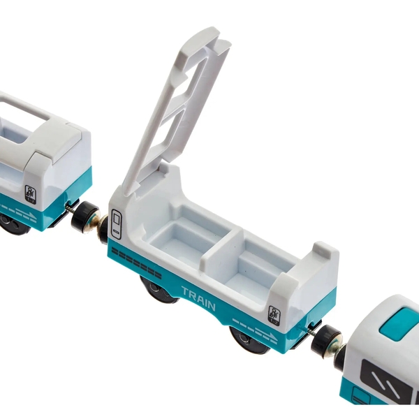 Игровой набор ZIPP Toys Городской экспресс, 103 детали, зеленый (532.00.54) - Pampik - 4