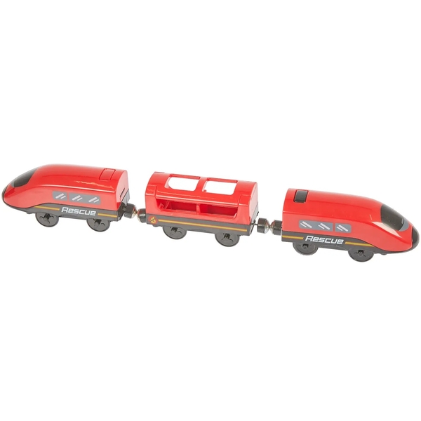 Ігровий набір ZIPP Toys Міський експрес, 92 деталі, червоний (532.01.09) - Pampik - 2