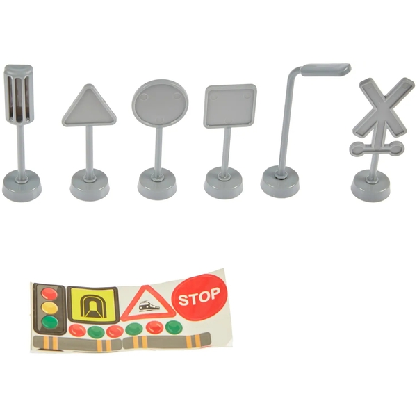 Ігровий набір ZIPP Toys Міський експрес, 92 деталі, червоний (532.01.09) - Pampik - 8