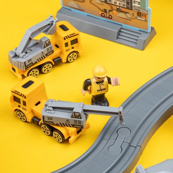 Игровой набор OTAMANKO Странствующий Экспресс, 92 детали, желтый (532.01.32) - Pampik - 5