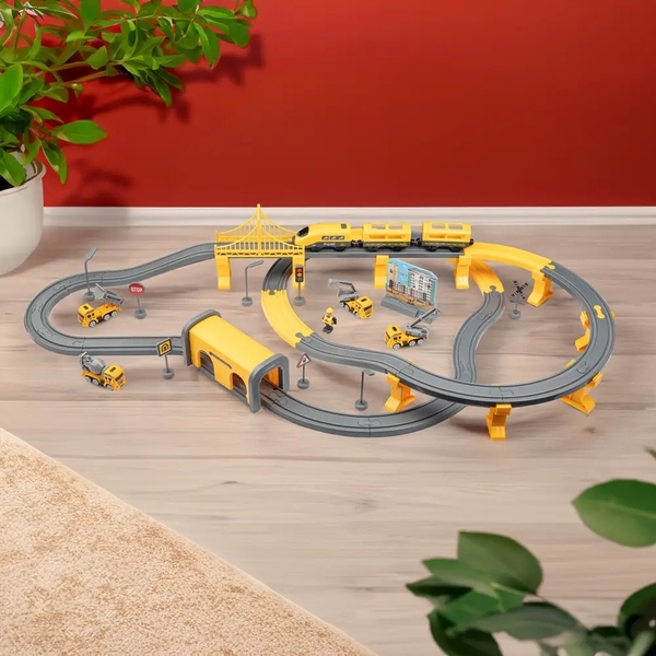 Игровой набор OTAMANKO Странствующий Экспресс, 92 детали, желтый (532.01.32) - Pampik - 8