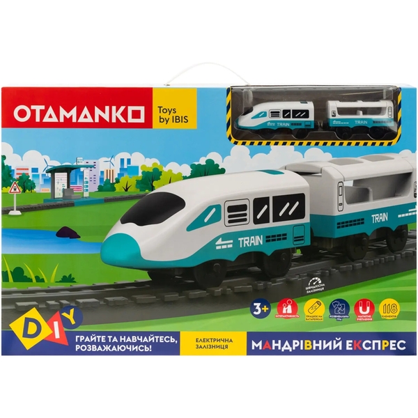 Ігровий набір OTAMANKO Мандрівний Експрес, 118 деталей (532.01.36) - Pampik - 11