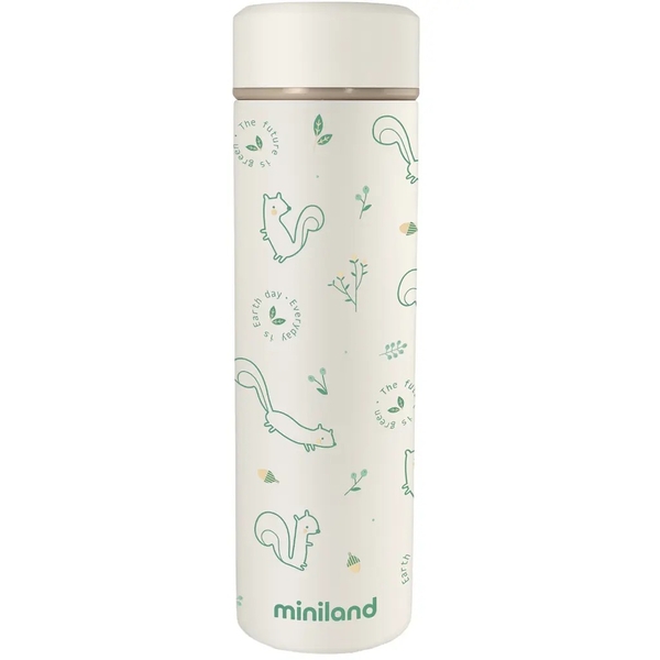 Термос Miniland Natur Chip, білий, 450 мл (89262) - Pampik