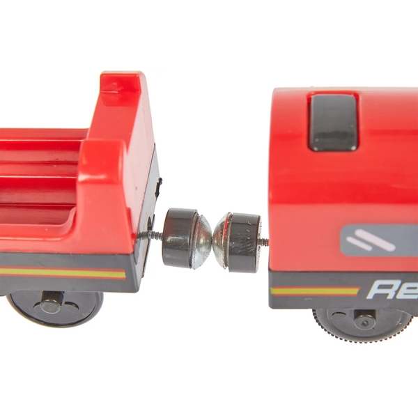 Ігровий набір ZIPP Toys Міський експрес, 92 деталі, червоний (532.01.09) - Pampik - 3