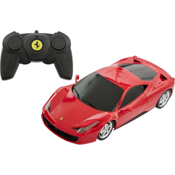 Машинка на радиоуправлении Rastar Ferrari 458 Italia 1:24, красный (454.00.99) - Pampik