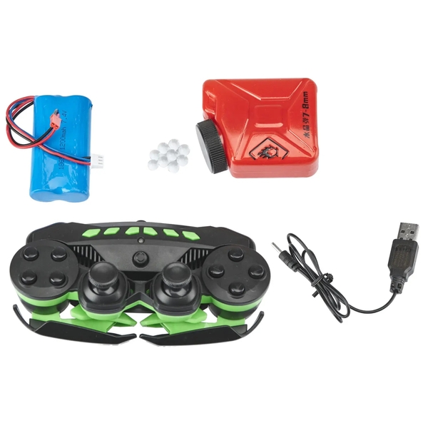 Танк на радиоуправлении ZIPP Toys MonsterTank K7 Blue, голубой (532.00.00) - Pampik - 5