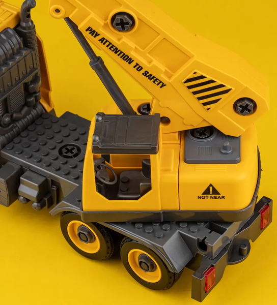 Машинка-конструктор Otamanko Автоконструктор Будівельний кран (532.01.87) - Pampik - 9