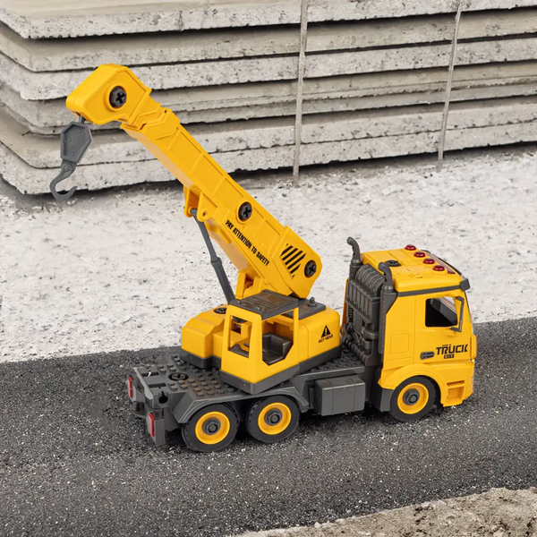 Машинка-конструктор Otamanko Автоконструктор Будівельний кран (532.01.87) - Pampik - 6