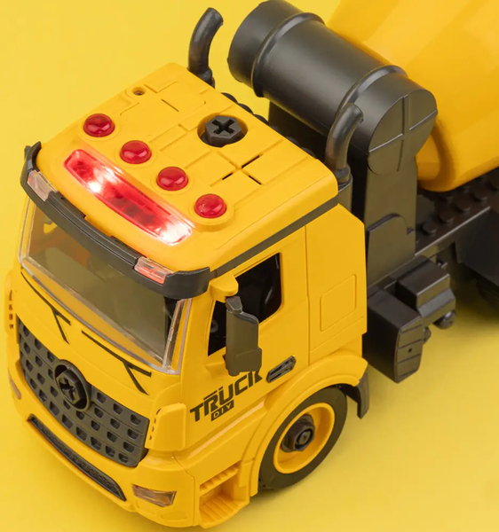 Машинка-конструктор Otamanko Автоконструктор Бетономешалка (532.01.89) - Pampik - 6