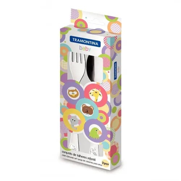 Дитячий набір Tramontina Baby, 2 предмета (66970/030) - Pampik - 2