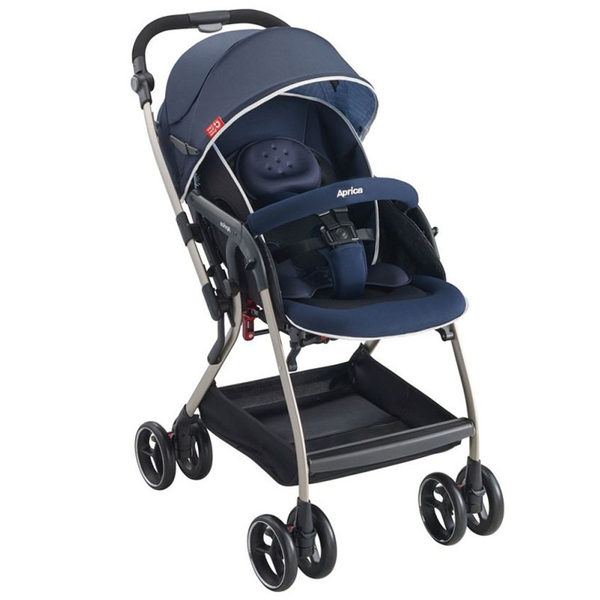 Прогулочная коляска Aprica Optia АВ, синий (2011695) - Pampik