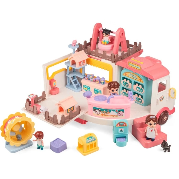 Ігровий набір Otamanko Зоодім на колесах (532.02.10) - Pampik - 2