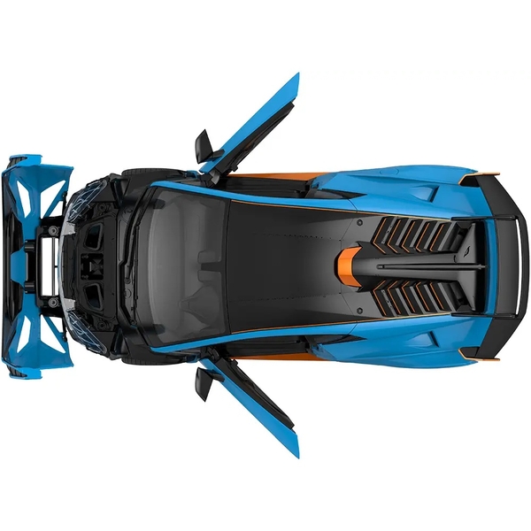 Машинка на радиоуправлении Rastar Lamborghini Huracan STO 1:14, голубой (454.00.36) - Pampik - 7