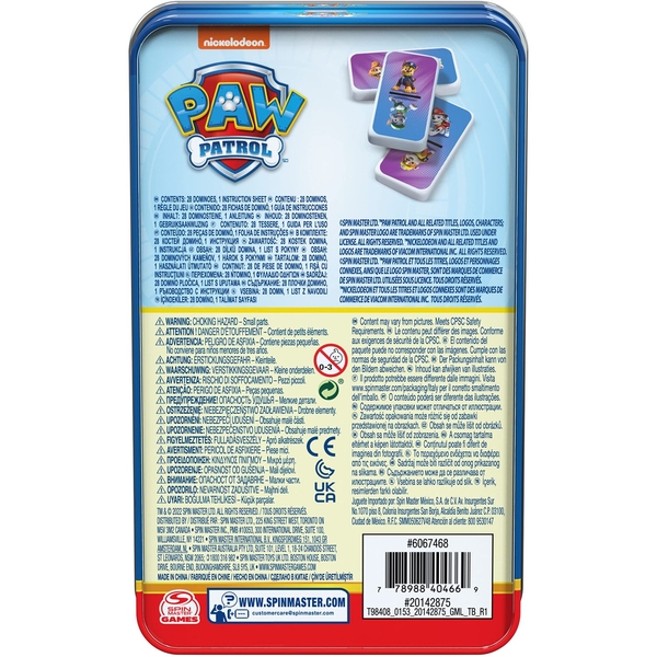 Настільна гра Spin Master Доміно Щенячий патруль (SM98408/6067468) - Pampik - 4