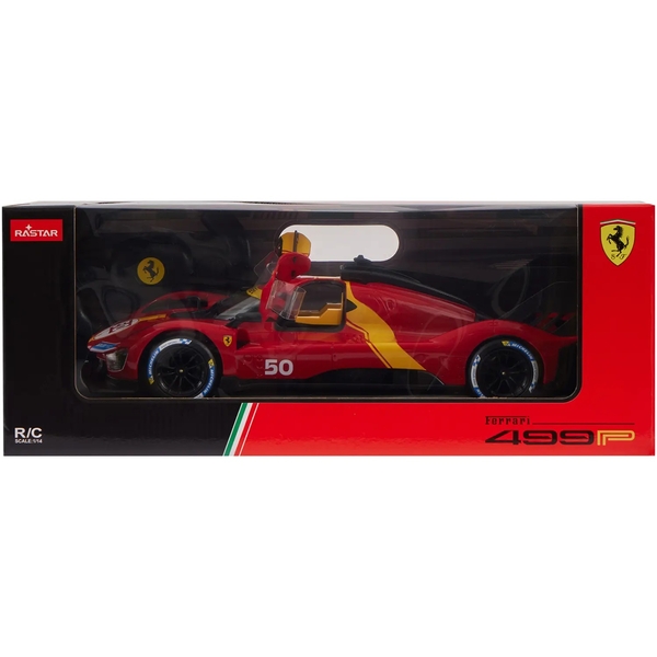 Машинка на радіокеруванні Rastar Ferrari 499P 1:14, червоний (454.00.81) - Pampik - 9