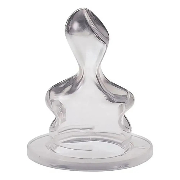 Соска силіконова антіколікова Nip, середній потік, 6+, 2 шт. (33007) - Pampik - 2