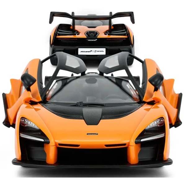 Машинка на радиоуправлении Rastar McLaren Senna 1:14, оранжевый (454.00.26) - Pampik - 3