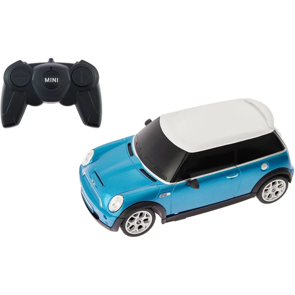Машинка на радіокеруванні Rastar BMW Mini Cooper 1:24, блакитний (454.00.66) - Pampik