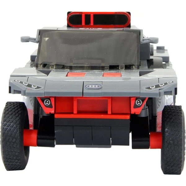 Машинка-конструктор Rastar Bricks Audi RS Q e-tron 1:30, 367 деталей, серый (454.00.87) - Pampik - 5