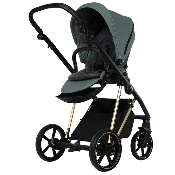 Універсальна коляска 2в1 Roan Ivi Pine Green Gold 2.0 (R-I-PG) - Pampik - 4