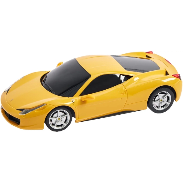 Машинка на радіокеруванні Rastar Ferrari 458 Italia 1:24, жовтий (454.00.55) - Pampik - 2