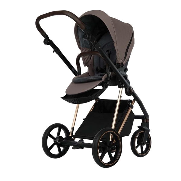 Універсальна коляска 2в1 Roan Ivi Cocoa Rose Gold 2.0 (R-I-CRG) - Pampik - 4