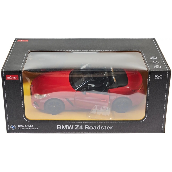 Машинка на радіокеруванні Rastar BMW Z4 New Version 1:14, червоний (454.00.41) - Pampik - 10