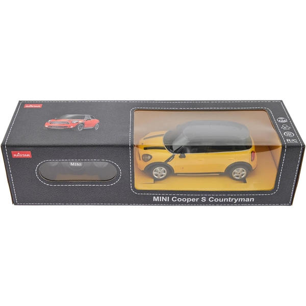 Машинка на радіокеруванні Rastar BMW Mini Cooper S Countryman 1:24, жовтий (454.00.64) - Pampik - 9