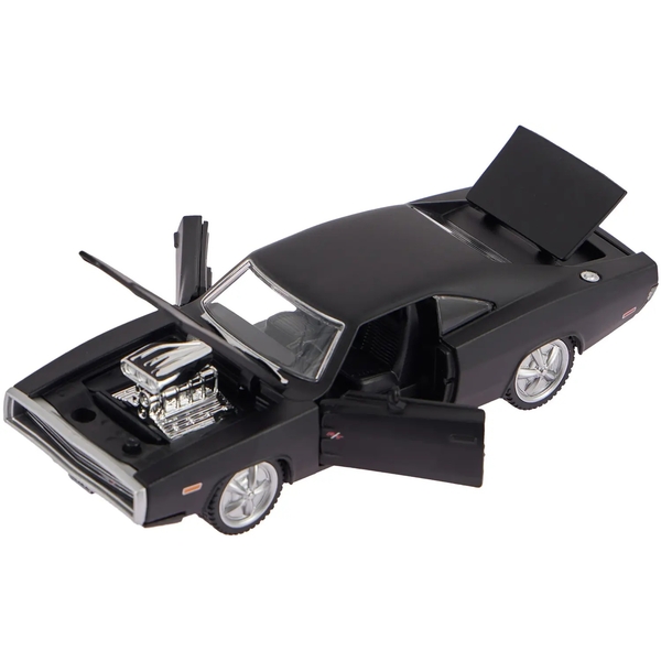 Машинка Rastar 1970 Dodge Charger R/T 1:36, чорний (454.00.97) - Pampik - 2