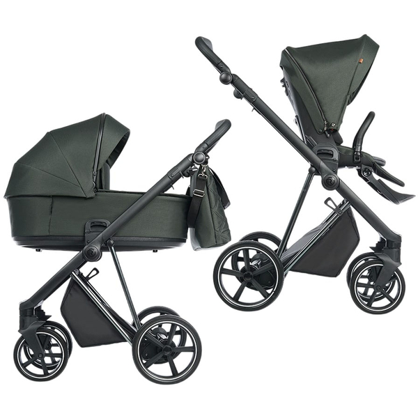 Універсальна коляска 2в1 Roan Ivi Black Forest 2.0 (R-I-BF) - Pampik