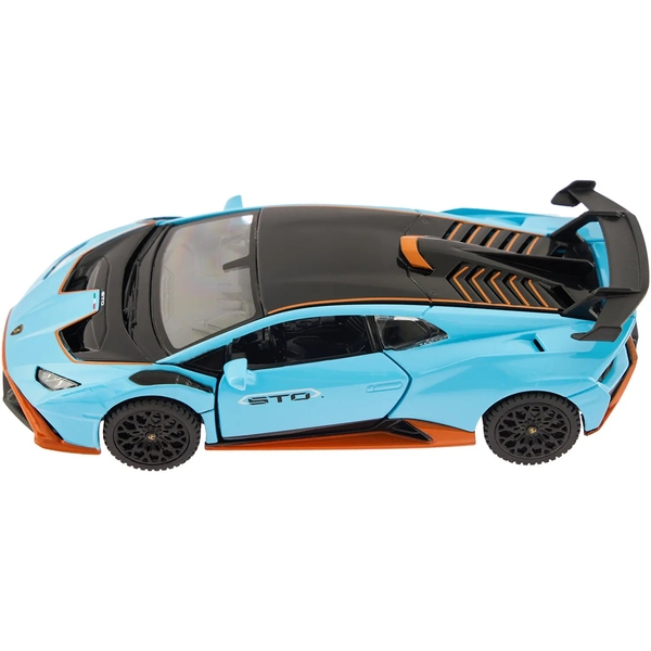 Машинка Rastar Lamborghini Huracan STO 1:32, блакитний (454.00.79) - Pampik - 5