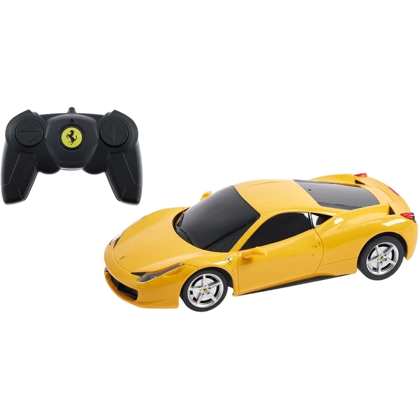 Машинка на радіокеруванні Rastar Ferrari 458 Italia 1:24, жовтий (454.00.55) - Pampik