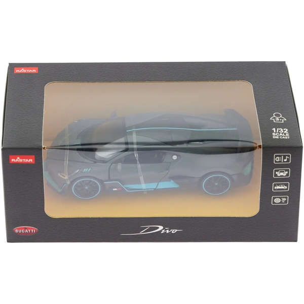 Машинка Rastar Bugatti Divo 1:32, серый (454.00.80) - Pampik - 9