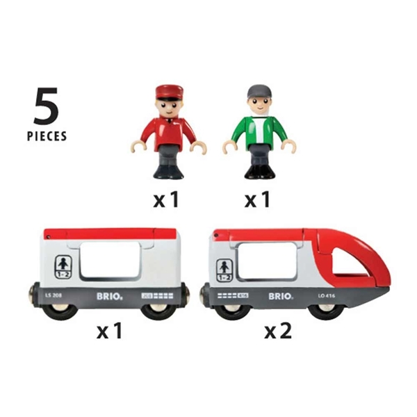 Пассажирский поезд для железной дороги Brio (33505) - Pampik - 5