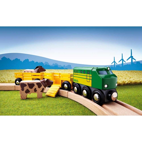 Фермерский поезд для железной дороги Brio (33404) - Pampik - 4