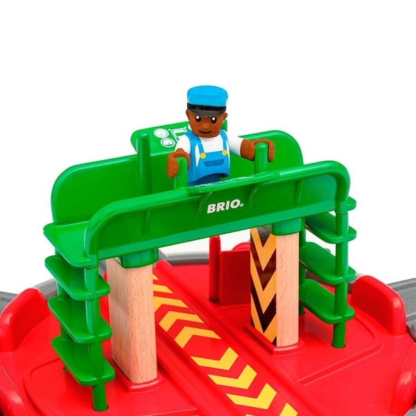 Перекресток для железной дороги Brio на 7 направлений (33476) - Pampik - 5