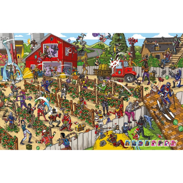 Віммельбух Артбукс Fortnite Official Куди подівся Джонсі? Шукай і знаходь - Джомік Тегідо (9786177940806) - Pampik - 2