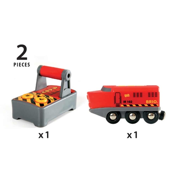 Локомотив для железной дороги Brio на р/у (33213) - Pampik - 5