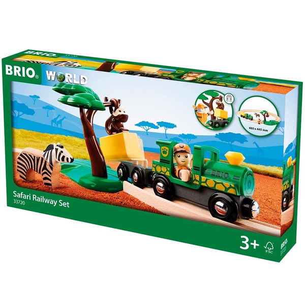 Детская железная дорога Brio Сафари (33720) - Pampik