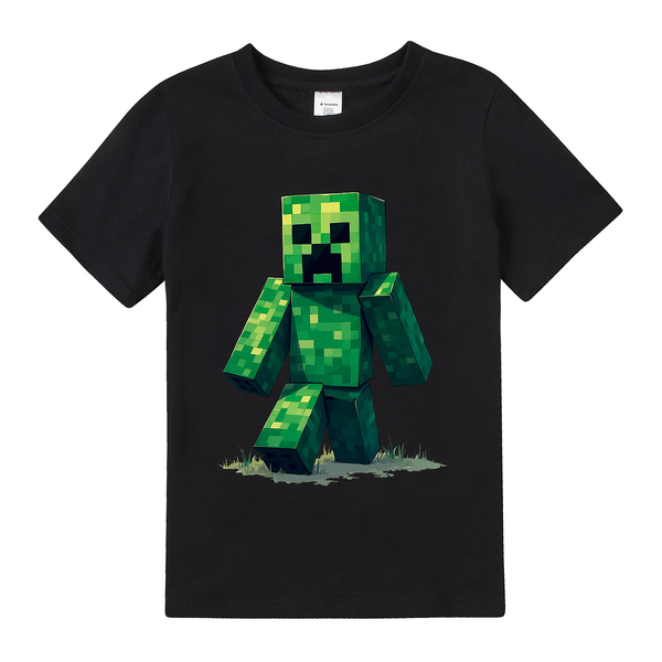 Футболка Garnamama Ukraine t-shirt MINECRAFT 2025 110-116 Черный (1056299.1421334) - Pampik